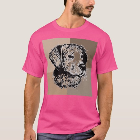 Golden Retriever Puppy T-Shirt (Vorderseite)