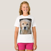 Golden Retriever Puppy T-Shirt (Vorne ganz)