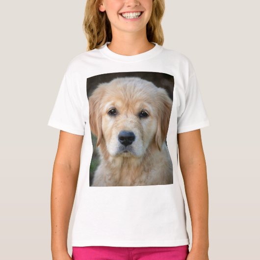 Golden Retriever Puppy T-Shirt (Vorderseite)