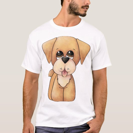Golden Retriever Puppy T-Shirt (Vorderseite)