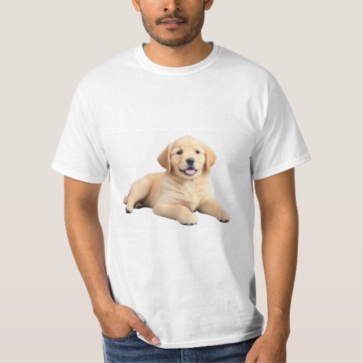 Golden Retriever Puppy T - Shirt (Vorderseite)