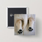 Golden Retriever Puppy Toes Button (Vorne & Hinten)