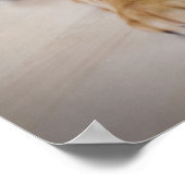 Golden Retriever Puppy Will zu spielen Poster (Ecke)