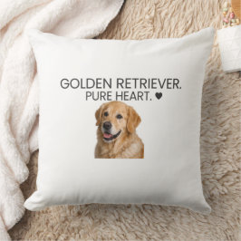 Golden Retriever Pure Heart ♥ Decorative Kissen