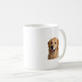 Golden Retriever. Pure Heart. Dog Lover Coffee Kaffeetasse (VorderseiteRechts)
