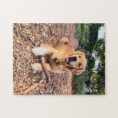 Golden Retriever Puzzle (Horizontal)