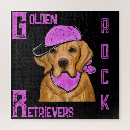 GOLDEN RETRIEVER PUZZLE (Vertikal)