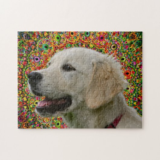 Golden Retriever Puzzle (Horizontal)