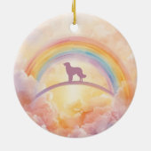 Golden Retriever Rainbow Bridge Ornament (Hinten)