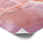 Golden Retriever Rainbow Bridge Poster – Dog Loss (Ecke)