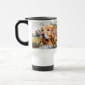 Golden Retriever Reisebecher (Links)