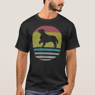 Golden Retriever Retro Style 70er 80er 90s T-Shirt