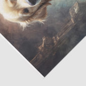 Golden Retriever Rockstar - Vert. - Entkoppelung - Seidenpapier (Detail)