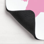 Golden retriever (Rosa) Mousepad (Ecke)
