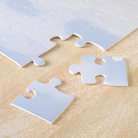 Golden Retriever Rustic Cabin Santa Hat Christmas Puzzle (Seite)