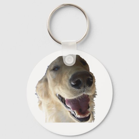 Golden Retriever Schlüsselanhänger (Vorderseite)