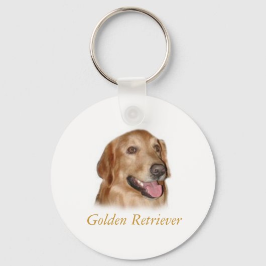Golden Retriever Schlüsselanhänger (Vorderseite)