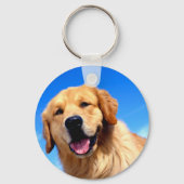 Golden Retriever Schlüsselanhänger (Vorderseite)