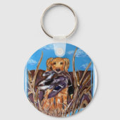 GOLDEN RETRIEVER SCHLÜSSELANHÄNGER (Vorderseite)