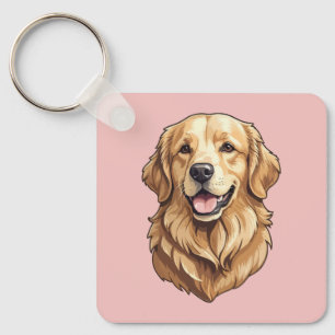 Golden Retriever Schlüsselanhänger
