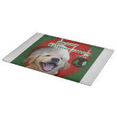 Golden Retriever Schneidebrett (Ecke)