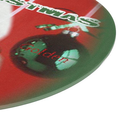 Golden Retriever Schneidebrett (Ecke)