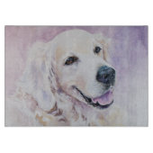 Golden retriever schneidebrett (Vorderseite)