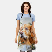 Golden Retriever Schürze (Getragen)