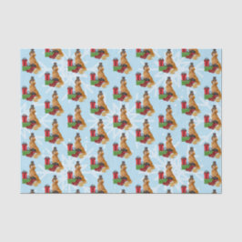 Golden Retriever Seidenpapier