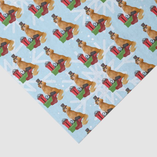 Golden Retriever Seidenpapier (Ausschnitt)