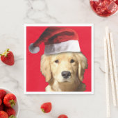 Golden Retriever Serviette (Beispiel)