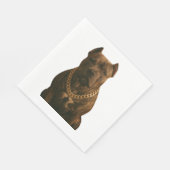 Golden Retriever Serviette (Ecke)