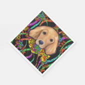 Golden Retriever Serviette (Ecke)