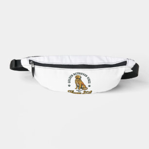Golden Retriever-Shirt Vintage-Gravur Hunde-Liebha Bauchtasche