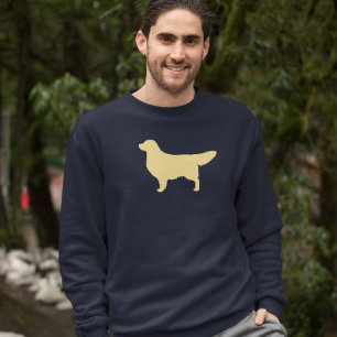 Golden Retriever Silhouette Cool Hunde Lover's Sweatshirt