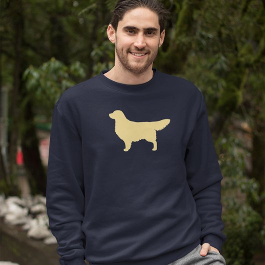 Golden Retriever Silhouette | Cooler Hund Lover Sweatshirt
