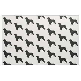 Golden Retriever Silhouette Liebe Hunde Stoff