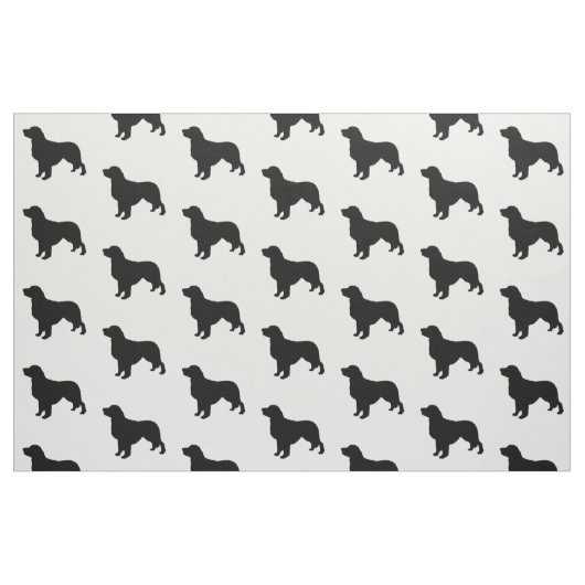 Golden Retriever Silhouette Liebe Hunde Stoff (Fat Quarter (45,7 x 55,9 cm))