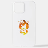 Golden Retriever Silhouette Pumpkin Halloween iPhone Hülle (Rückseite)