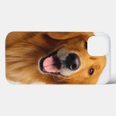 Golden Retriever Smile Case-Mate iPhone Hülle (Rückseite (Horizontal))