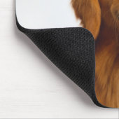 Golden Retriever Smile Mousepad (Ecke)