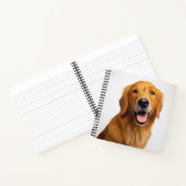 Golden Retriever Smile Notizblock (Innenseite)