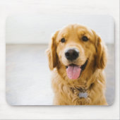 Golden Retriever Smiling Mousepad (Vorne)