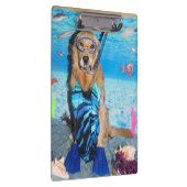 Golden retriever Snorkeler Klemmbrett (Rechts)