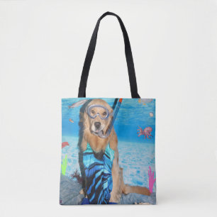 Golden retriever Snorkeler Tasche