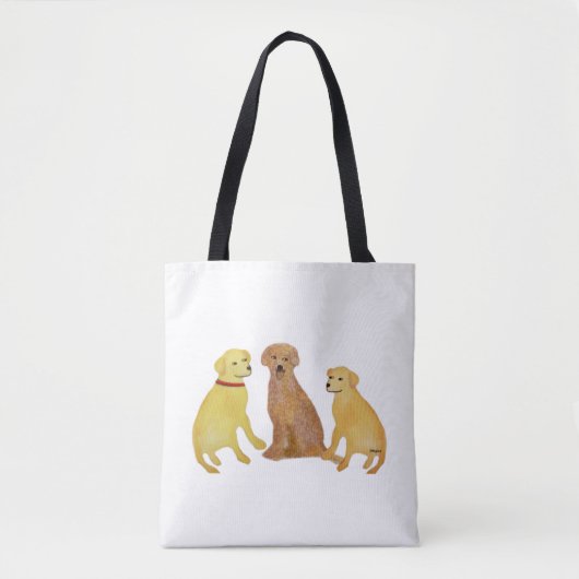 Golden retriever-Sonnenschein Tasche (Vorderseite)