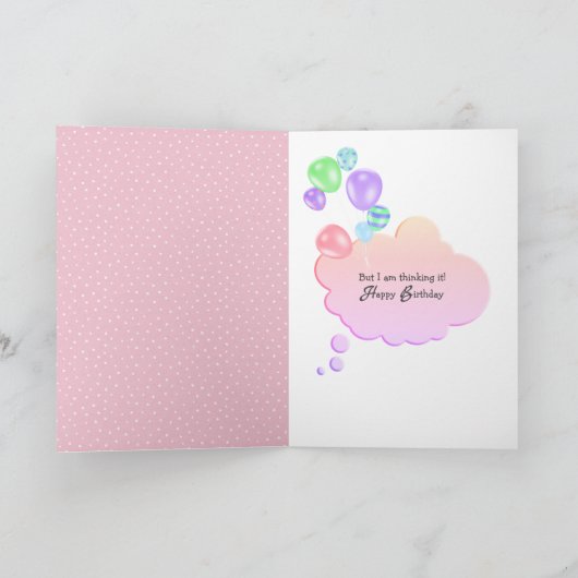 Golden Retriever Spaß Karte (Innenseite)