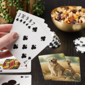Golden Retriever Spielkarten (In Situ)