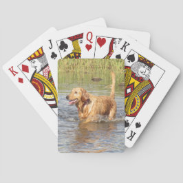 Golden Retriever Spielkarten