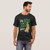 Golden Retriever St Patrick's Day Funny Dog Lover T-Shirt (Vorne ganz)